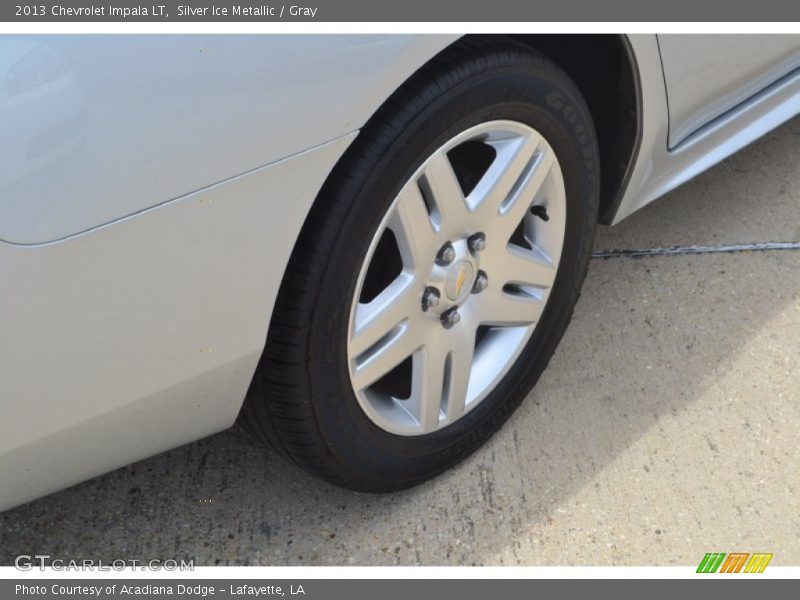 Silver Ice Metallic / Gray 2013 Chevrolet Impala LT