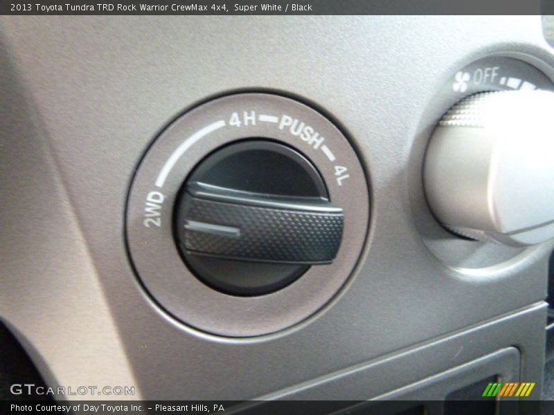 Super White / Black 2013 Toyota Tundra TRD Rock Warrior CrewMax 4x4
