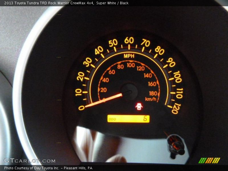 Super White / Black 2013 Toyota Tundra TRD Rock Warrior CrewMax 4x4