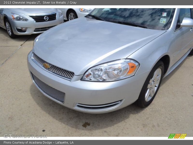 Silver Ice Metallic / Gray 2013 Chevrolet Impala LT