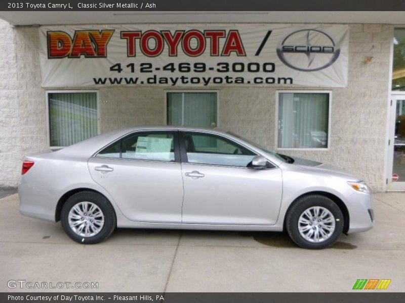 Classic Silver Metallic / Ash 2013 Toyota Camry L