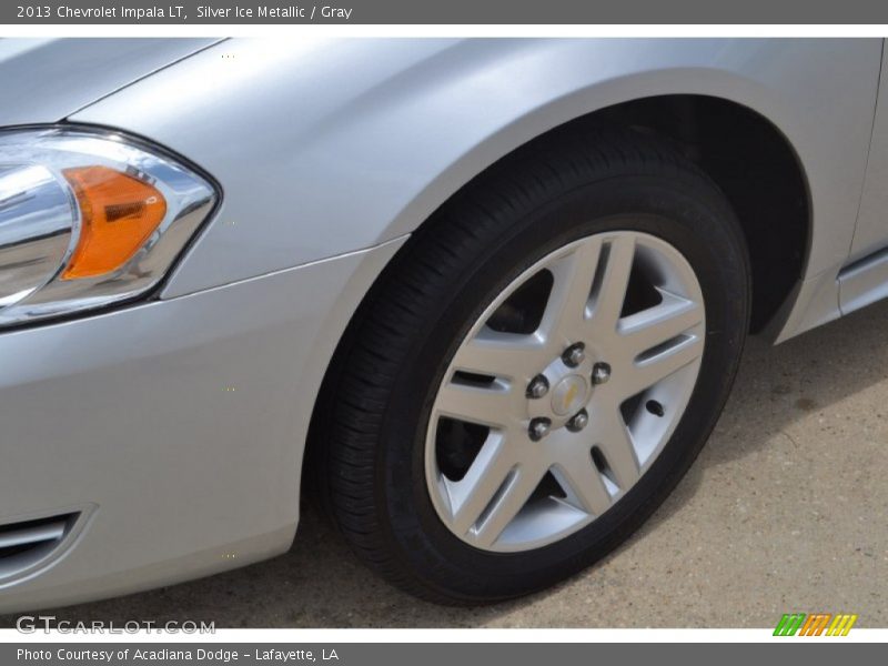 Silver Ice Metallic / Gray 2013 Chevrolet Impala LT
