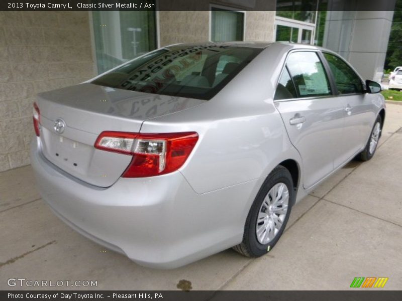 Classic Silver Metallic / Ash 2013 Toyota Camry L