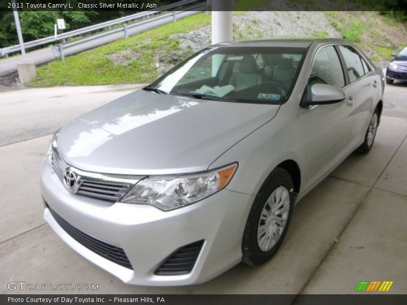Classic Silver Metallic / Ash 2013 Toyota Camry L