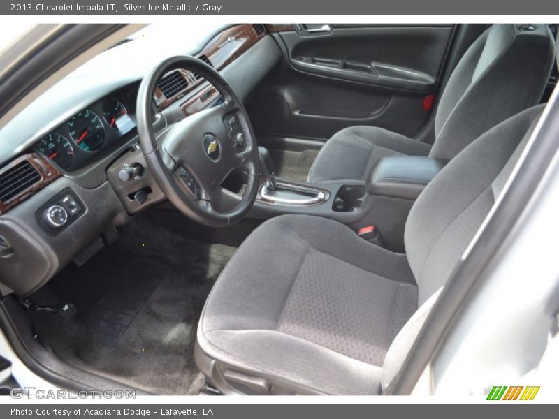 Silver Ice Metallic / Gray 2013 Chevrolet Impala LT