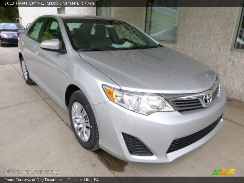 Classic Silver Metallic / Ash 2013 Toyota Camry L