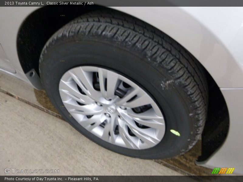 Classic Silver Metallic / Ash 2013 Toyota Camry L