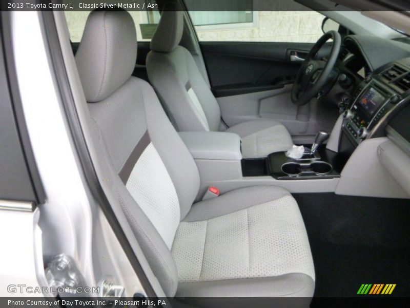 Classic Silver Metallic / Ash 2013 Toyota Camry L