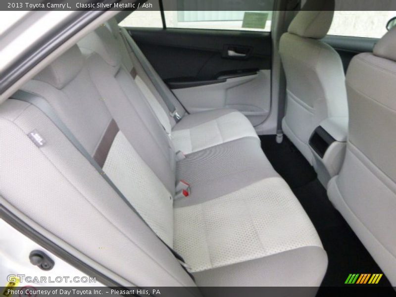Classic Silver Metallic / Ash 2013 Toyota Camry L