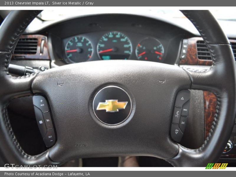 Silver Ice Metallic / Gray 2013 Chevrolet Impala LT