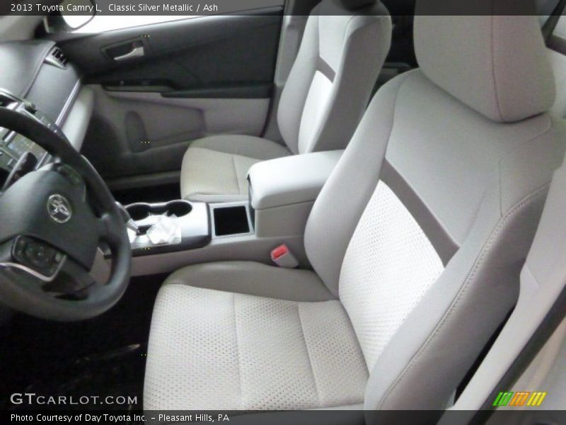 Classic Silver Metallic / Ash 2013 Toyota Camry L