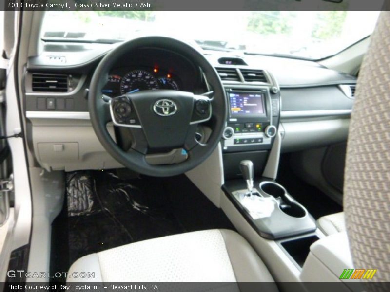 Classic Silver Metallic / Ash 2013 Toyota Camry L