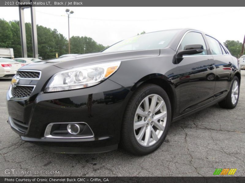 Black / Jet Black 2013 Chevrolet Malibu LT