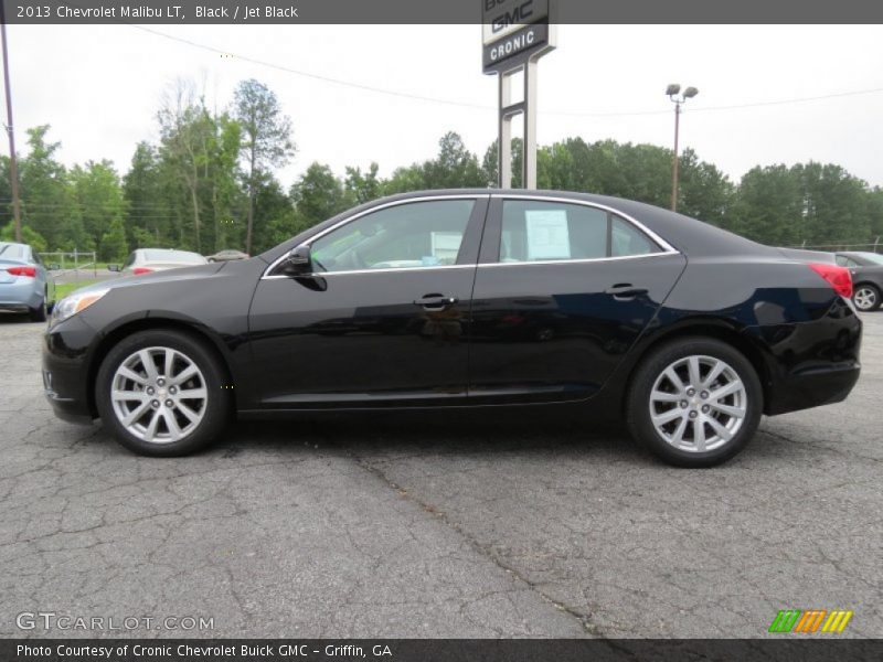 Black / Jet Black 2013 Chevrolet Malibu LT