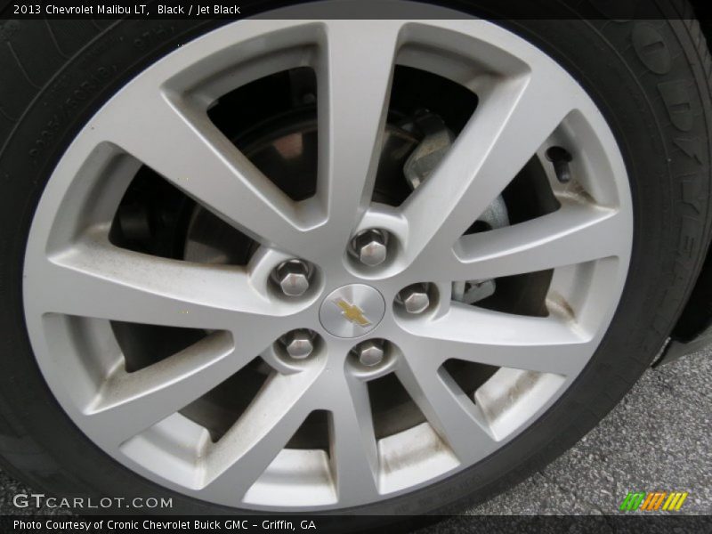 Black / Jet Black 2013 Chevrolet Malibu LT