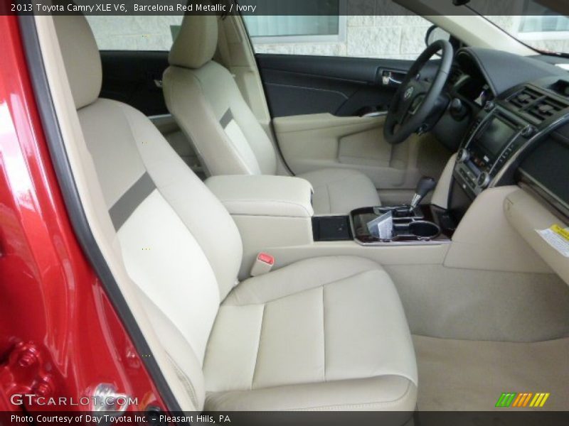 Barcelona Red Metallic / Ivory 2013 Toyota Camry XLE V6