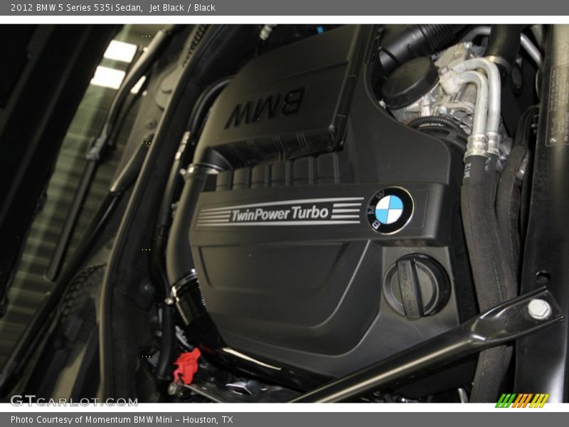 Jet Black / Black 2012 BMW 5 Series 535i Sedan