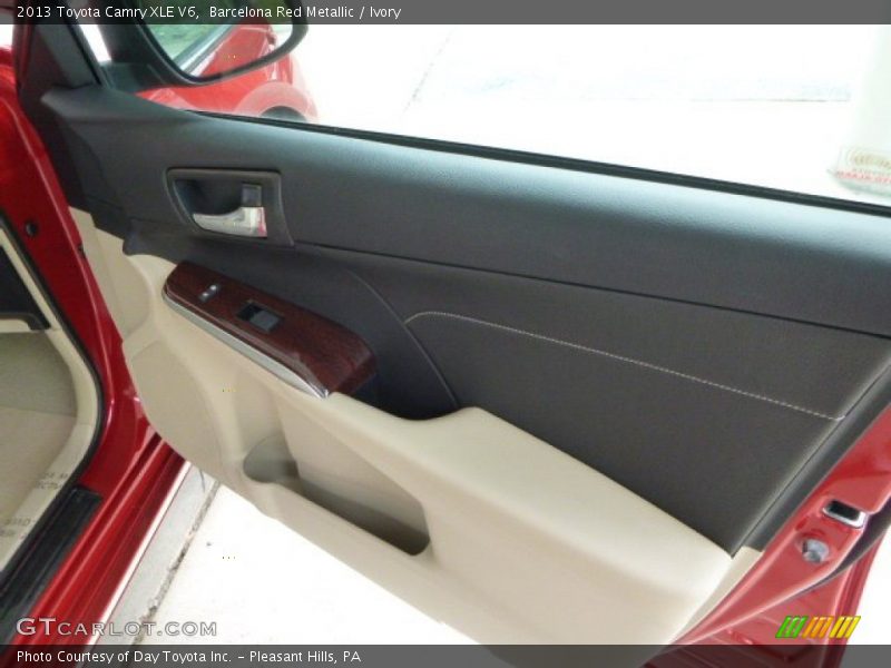 Barcelona Red Metallic / Ivory 2013 Toyota Camry XLE V6