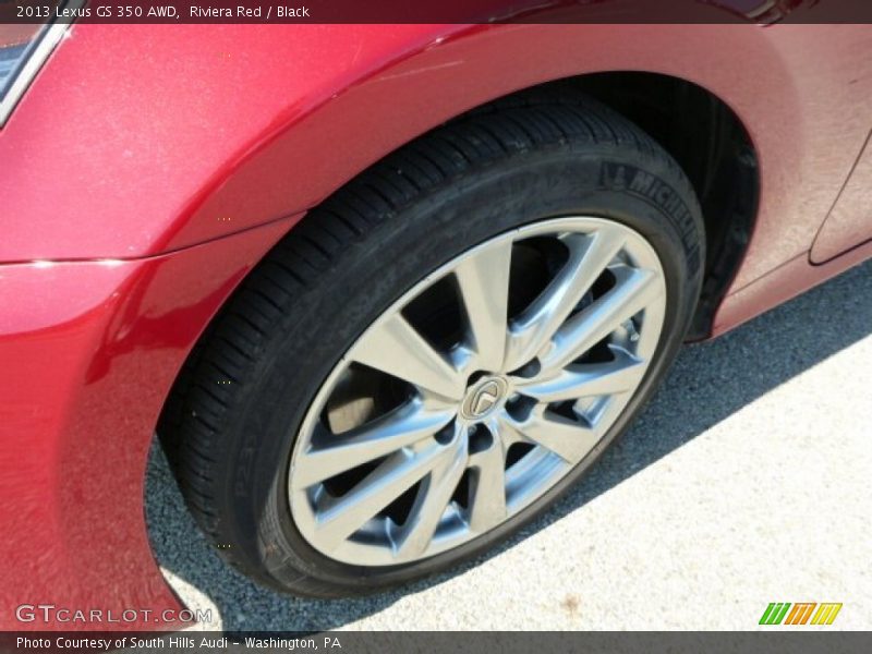Riviera Red / Black 2013 Lexus GS 350 AWD
