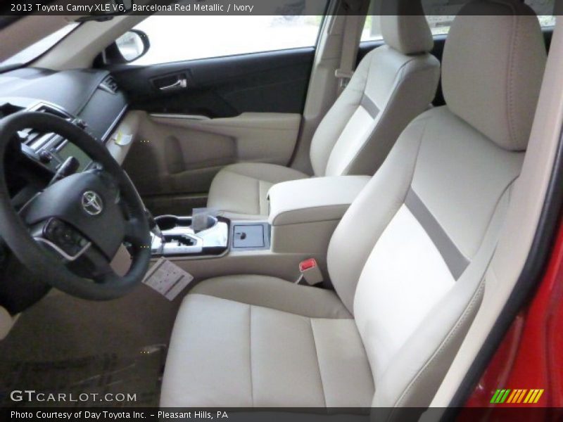 Barcelona Red Metallic / Ivory 2013 Toyota Camry XLE V6