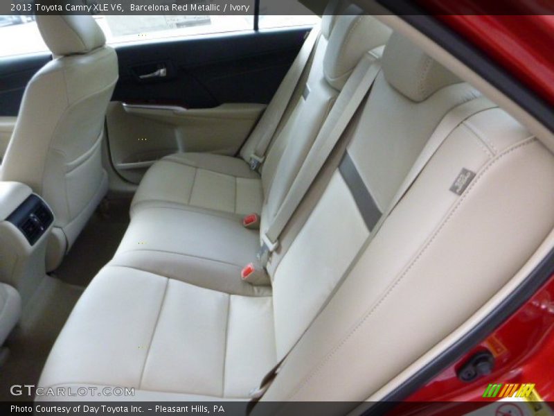 Barcelona Red Metallic / Ivory 2013 Toyota Camry XLE V6
