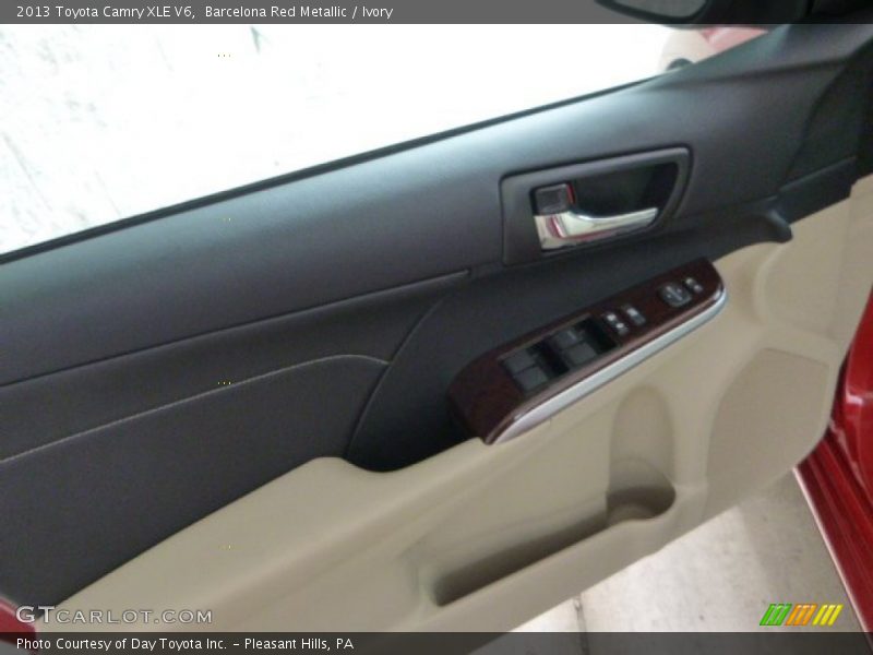 Barcelona Red Metallic / Ivory 2013 Toyota Camry XLE V6
