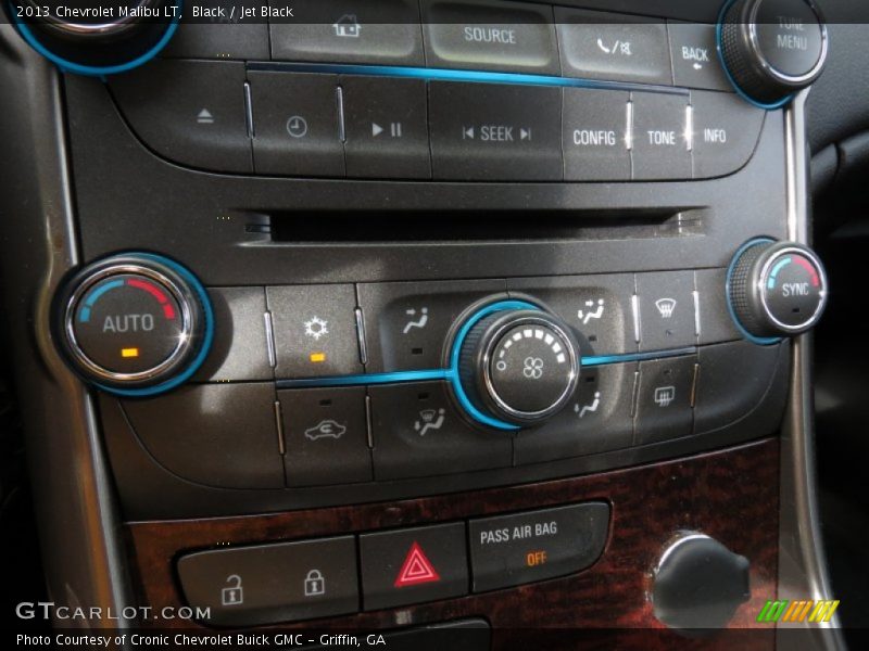 Black / Jet Black 2013 Chevrolet Malibu LT