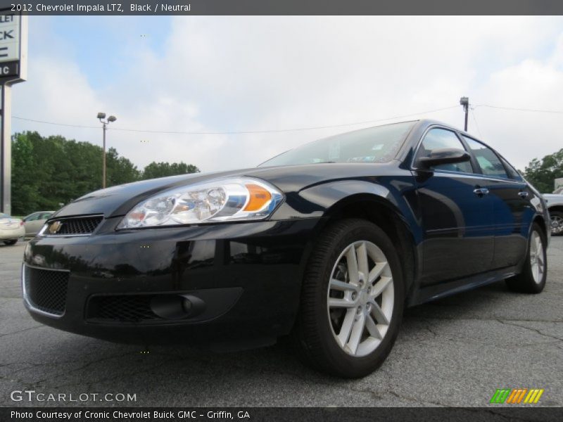 Black / Neutral 2012 Chevrolet Impala LTZ