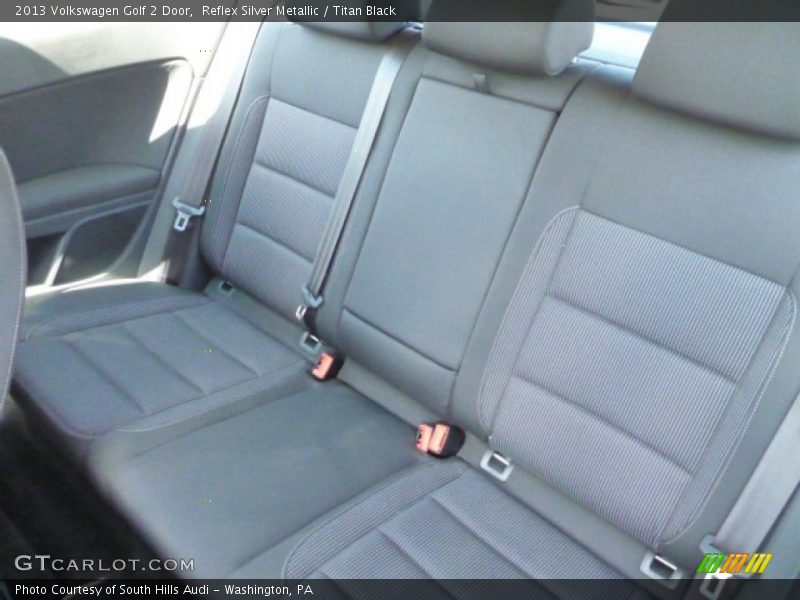 Reflex Silver Metallic / Titan Black 2013 Volkswagen Golf 2 Door