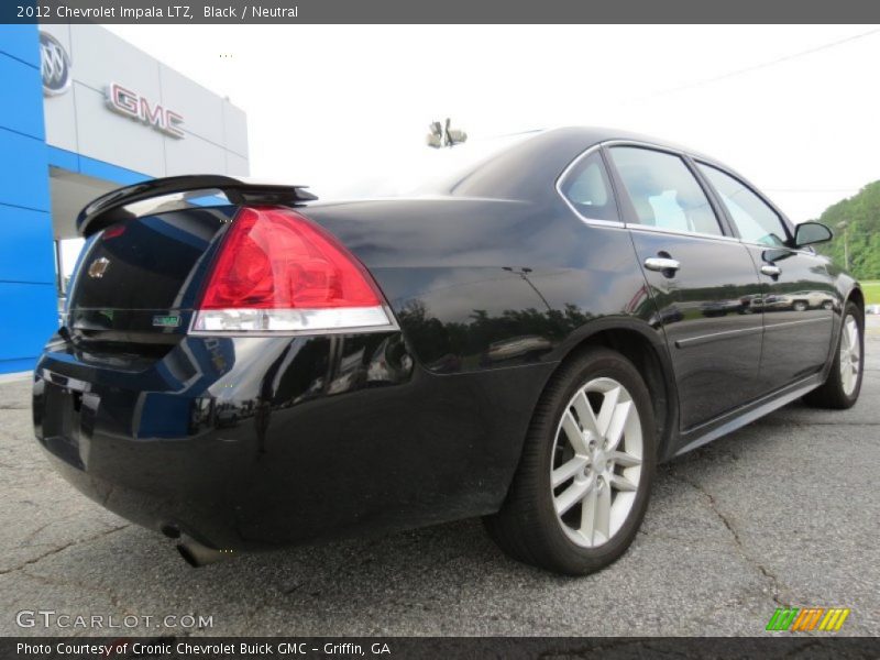 Black / Neutral 2012 Chevrolet Impala LTZ
