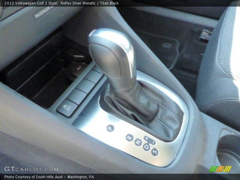 Reflex Silver Metallic / Titan Black 2013 Volkswagen Golf 2 Door