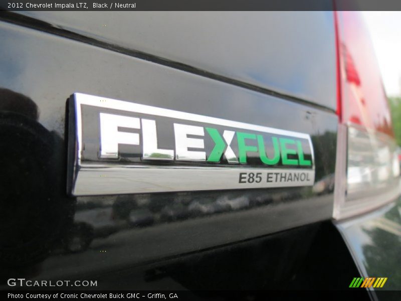 Black / Neutral 2012 Chevrolet Impala LTZ