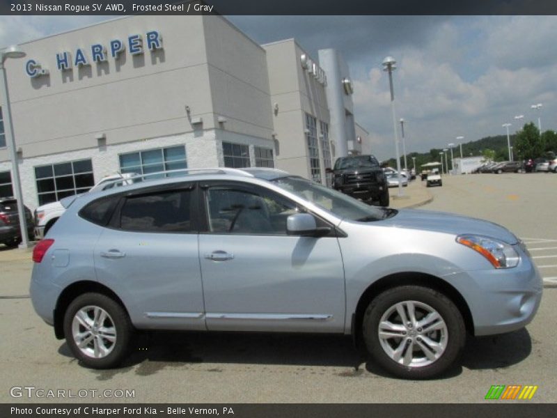 Frosted Steel / Gray 2013 Nissan Rogue SV AWD