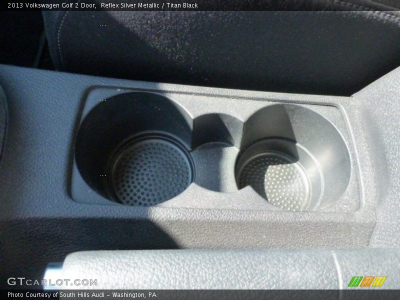 Reflex Silver Metallic / Titan Black 2013 Volkswagen Golf 2 Door
