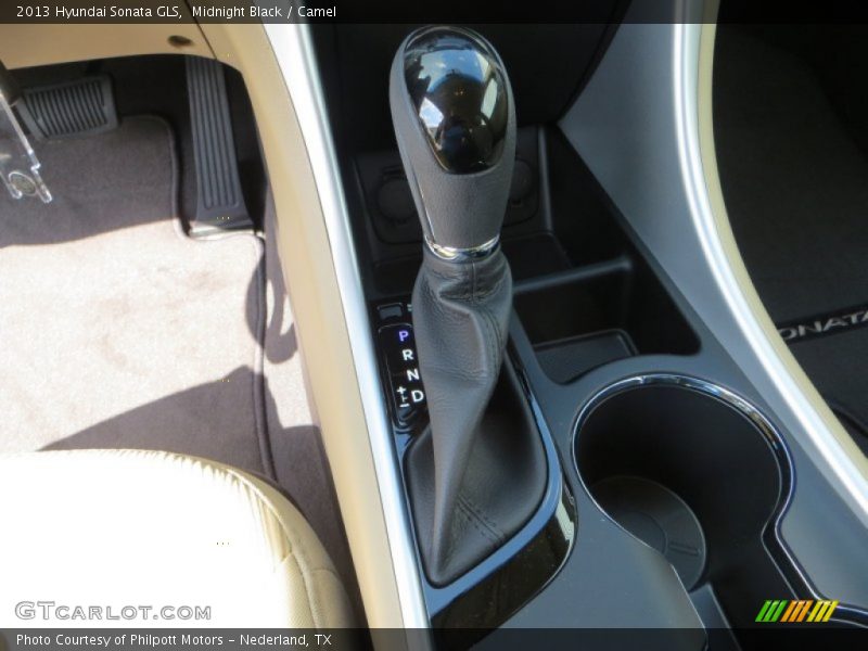 Midnight Black / Camel 2013 Hyundai Sonata GLS