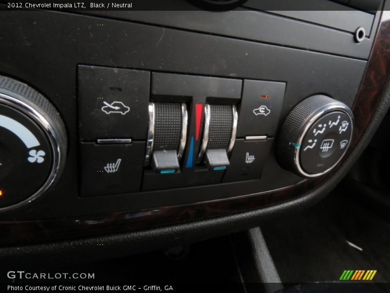 Black / Neutral 2012 Chevrolet Impala LTZ