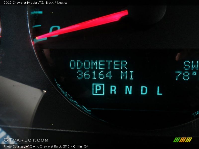 Black / Neutral 2012 Chevrolet Impala LTZ