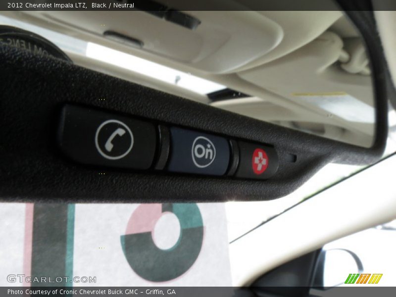 Black / Neutral 2012 Chevrolet Impala LTZ