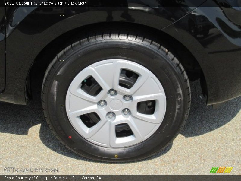 Shadow Black / Black Cloth 2011 Kia Soul 1.6