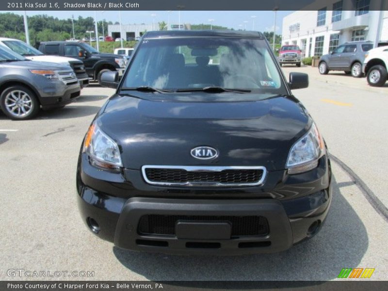 Shadow Black / Black Cloth 2011 Kia Soul 1.6