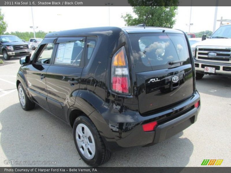 Shadow Black / Black Cloth 2011 Kia Soul 1.6