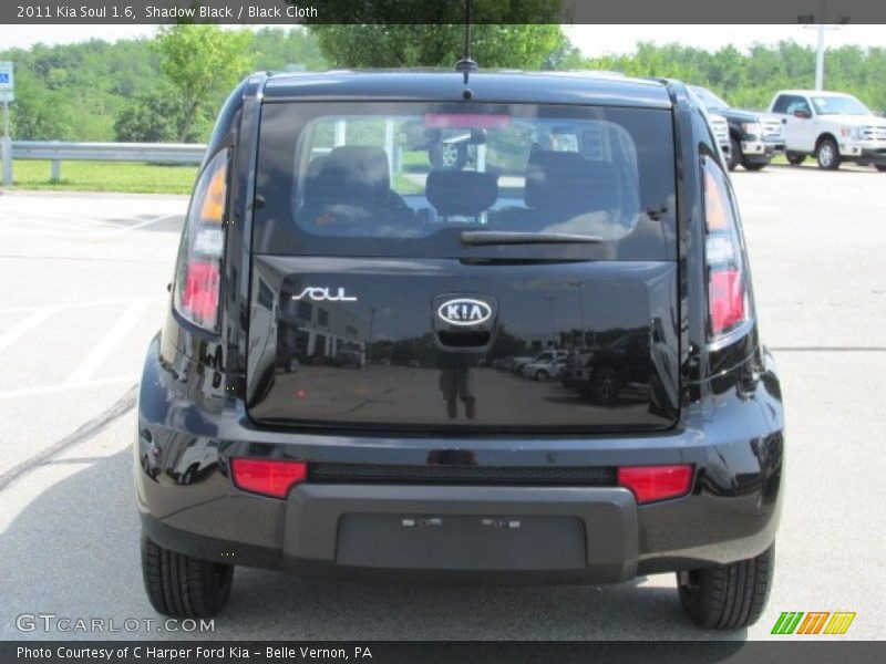 Shadow Black / Black Cloth 2011 Kia Soul 1.6