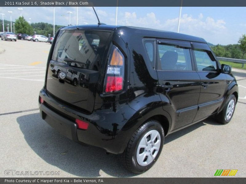 Shadow Black / Black Cloth 2011 Kia Soul 1.6