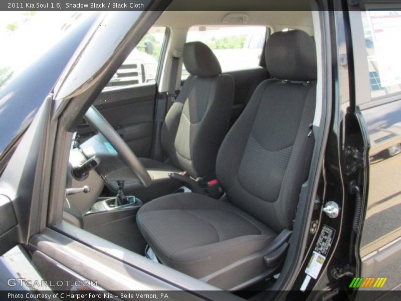 Shadow Black / Black Cloth 2011 Kia Soul 1.6