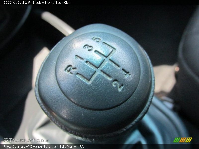 Shadow Black / Black Cloth 2011 Kia Soul 1.6