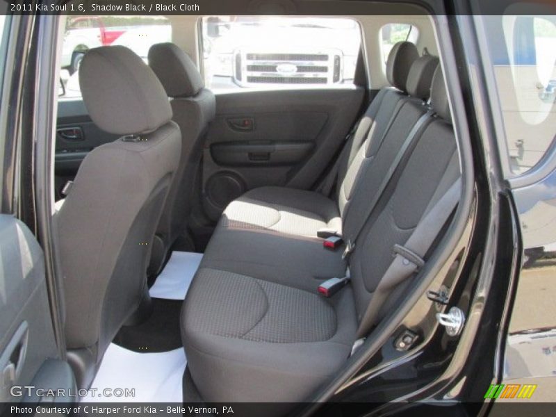 Shadow Black / Black Cloth 2011 Kia Soul 1.6