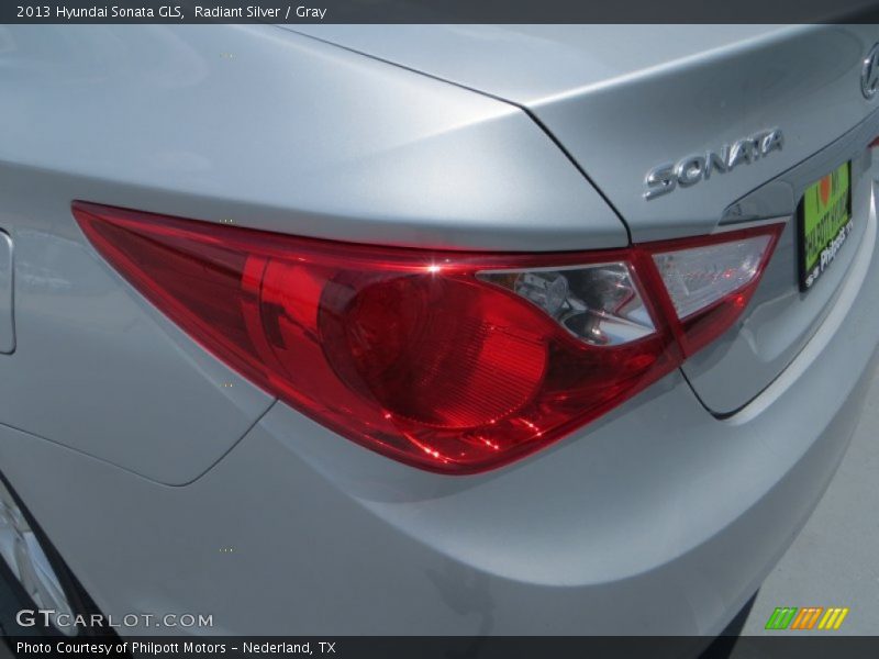 Radiant Silver / Gray 2013 Hyundai Sonata GLS