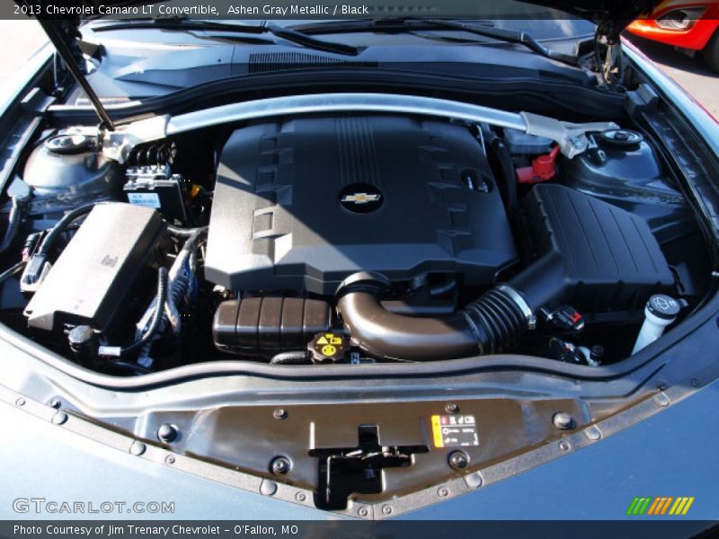 Ashen Gray Metallic / Black 2013 Chevrolet Camaro LT Convertible