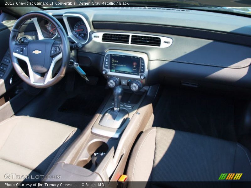 Ashen Gray Metallic / Black 2013 Chevrolet Camaro LT Convertible