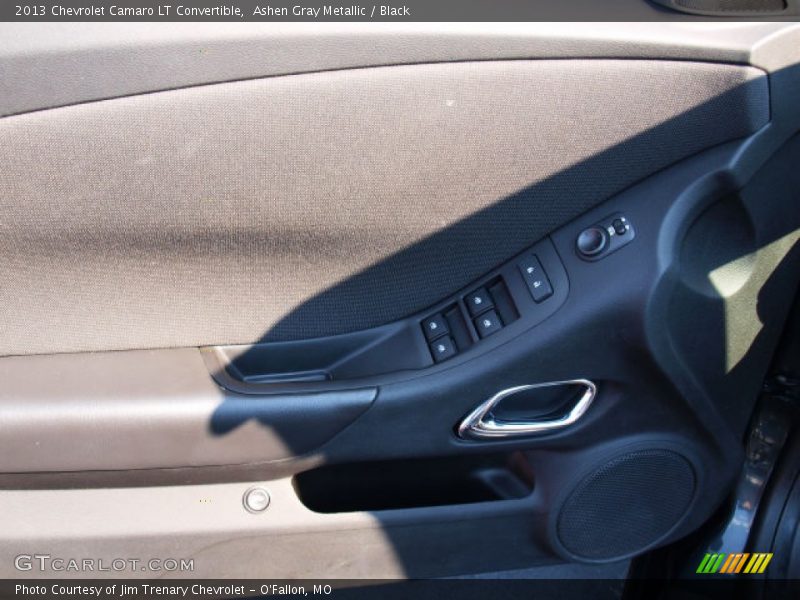 Ashen Gray Metallic / Black 2013 Chevrolet Camaro LT Convertible